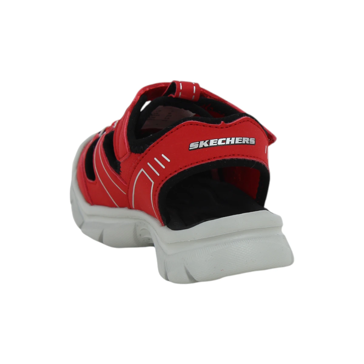 406520N-RDBK Valder Relix dječje sandale crveno-crne – Skechers