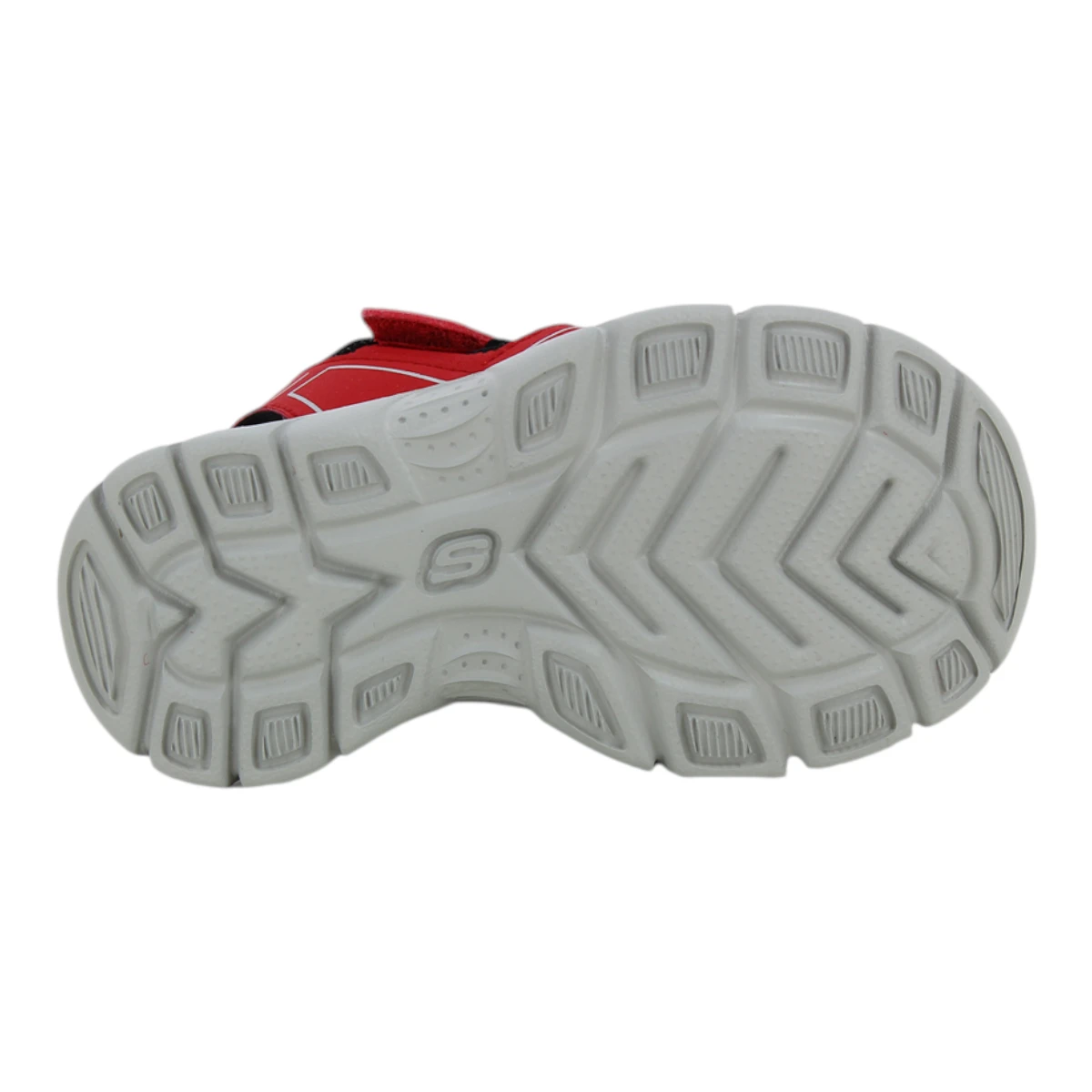 406520N-RDBK Valder Relix dječje sandale crveno-crne – Skechers