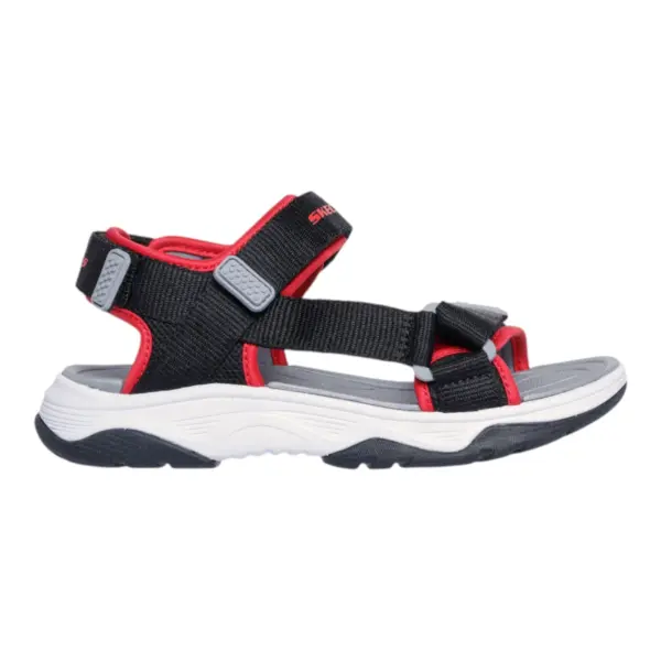 Tread Seeker dječje sandale crno-crvene – Skechers