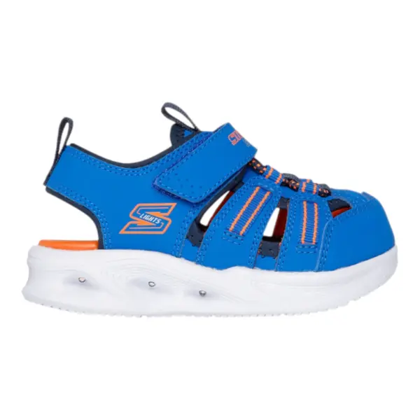 Hyper Coast Sola Glow dječje sandale plavocrne – Skechers