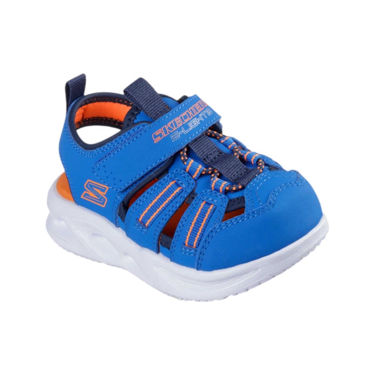 407033N-BLNV Hyper Coast Sola Glow dječje sandale plavo-crne – Skechers