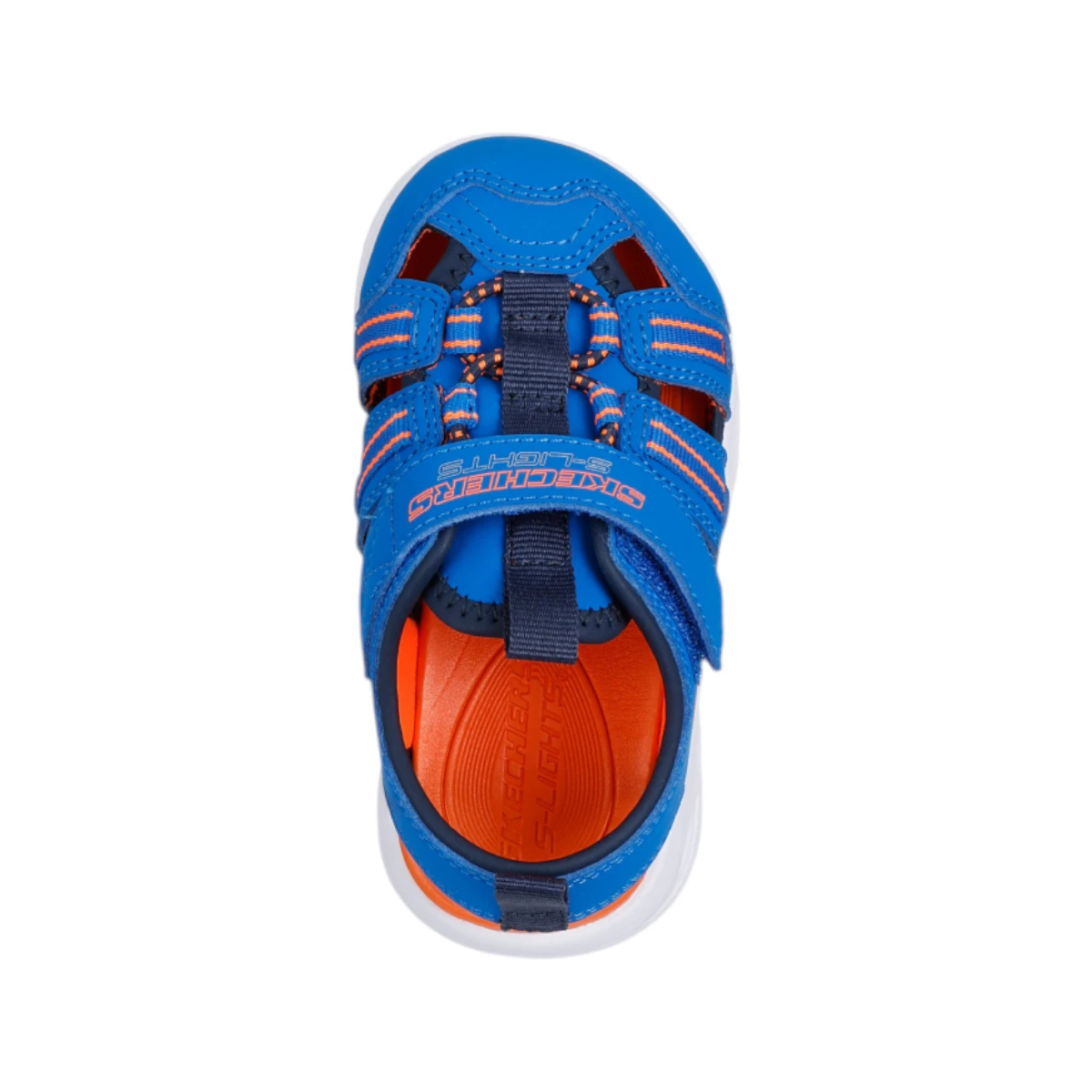 407033N-BLNV Hyper Coast Sola Glow dječje sandale plavo-crne – Skechers
