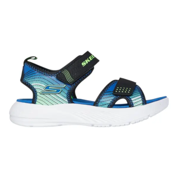 Microspec Splash dječje sandale crno-lime – Skechers