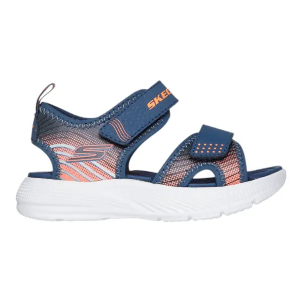 Microspec Splash dječje sandale tamno plavo-narančaste – Skechers