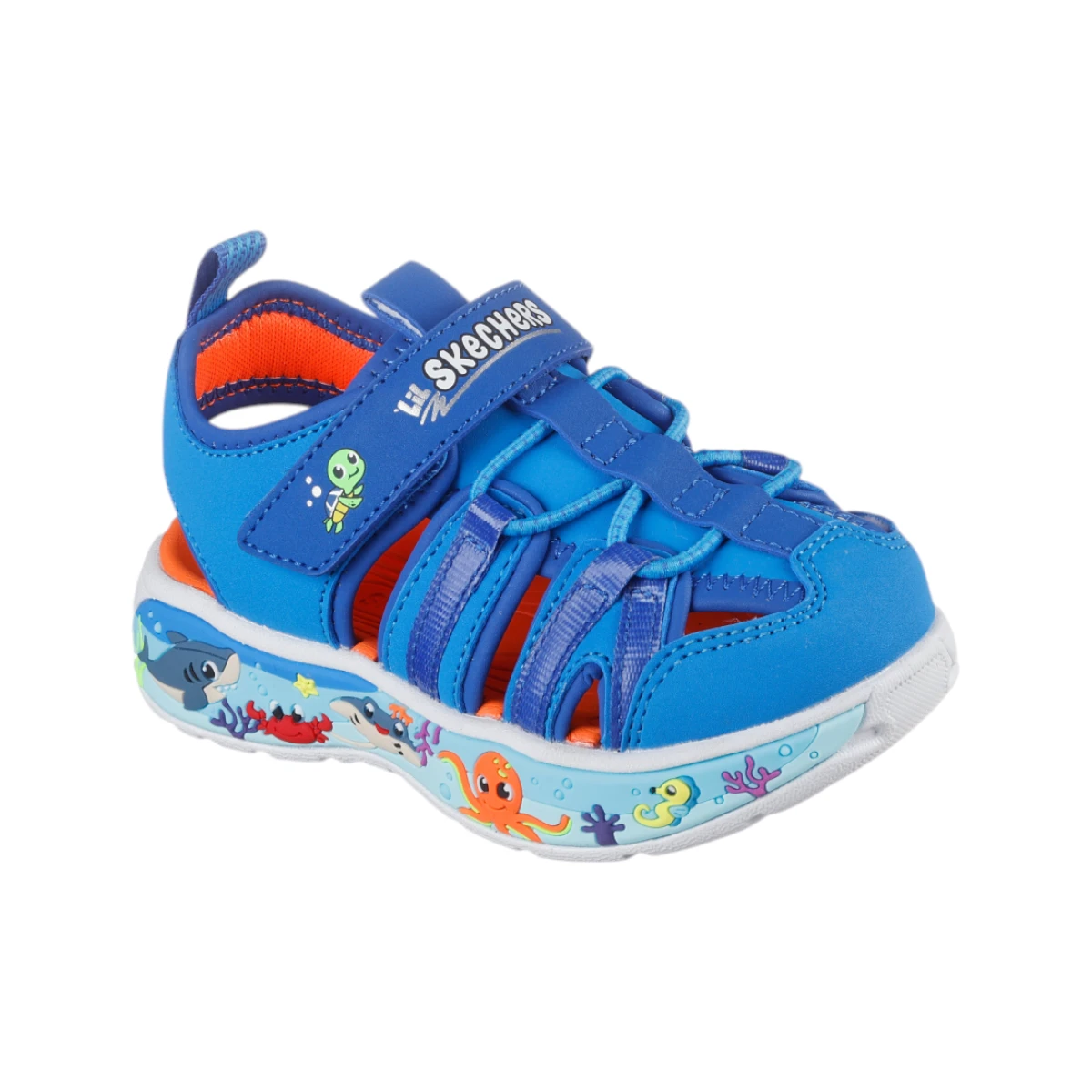 407041N-LTBL Play Scene Splash dječje sandale plave – Skechers
