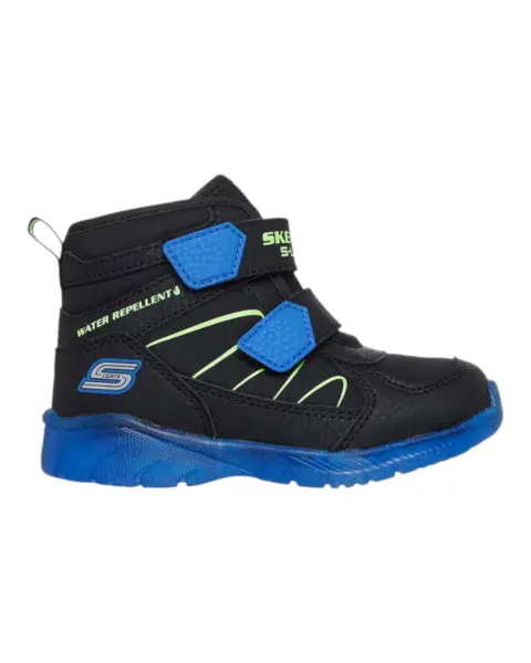 Illumi Brights Splash Beams dječje čizme crno-plave – Skechers