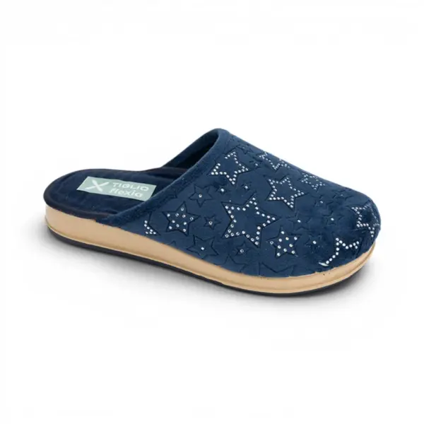 5470-BLU Tiglio papuče u plavoj boji