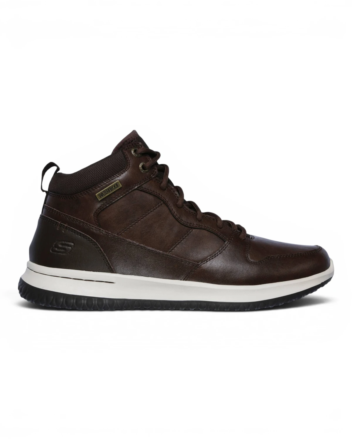 65801-CHOC Smeđe muške tenisice/gležnjače Delson Selecto – Skechers