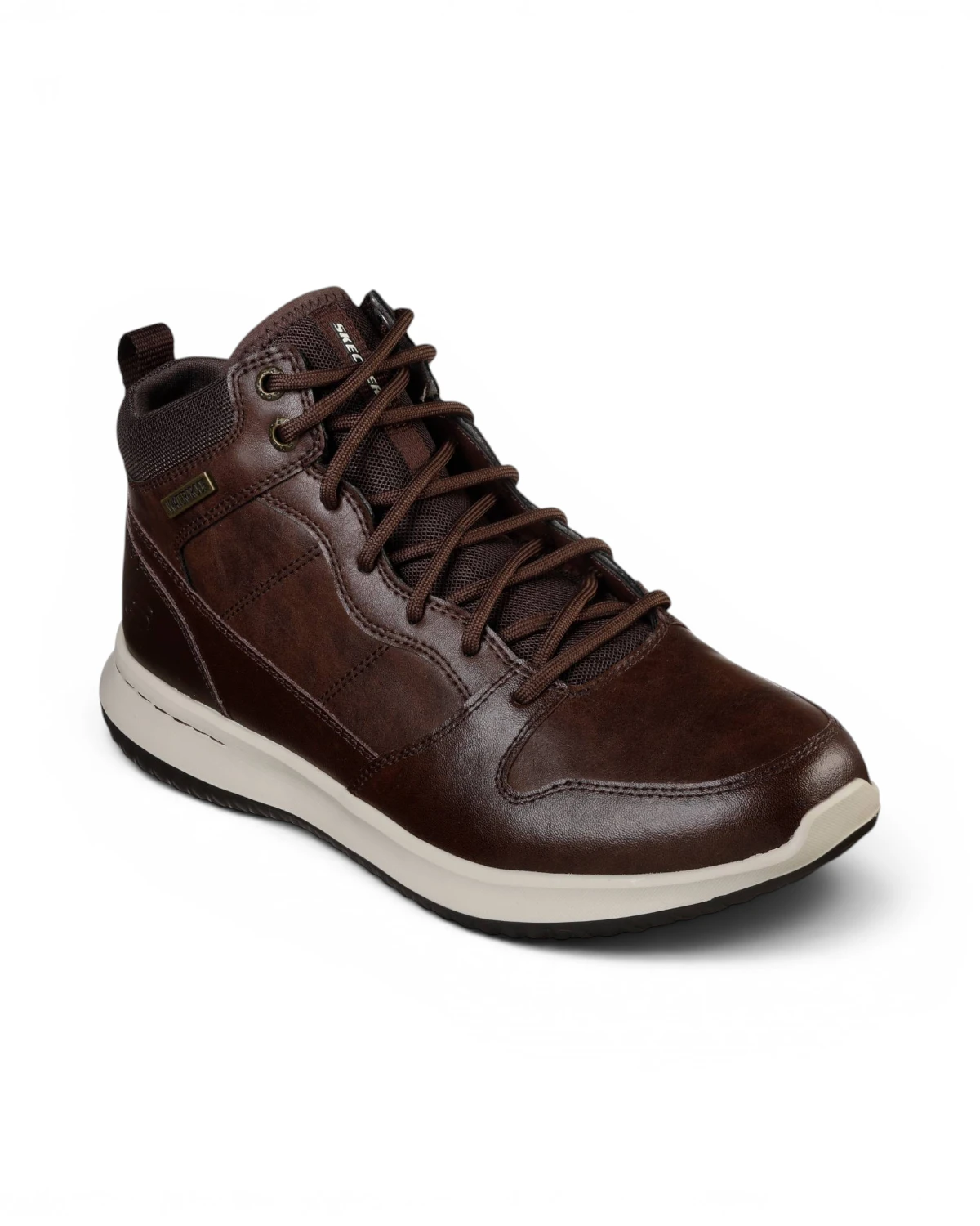 65801-CHOC Smeđe muške tenisice/gležnjače Delson Selecto – Skechers