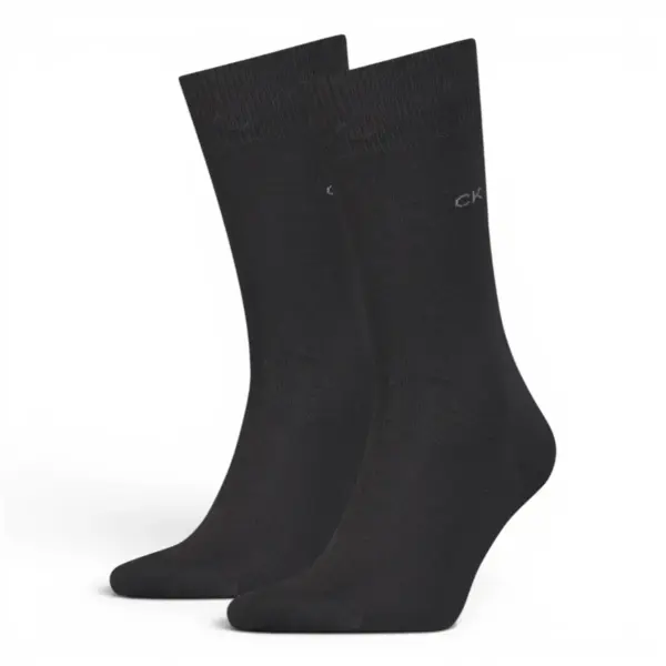 701218631-001-43/46 Crne muške čarape 2-pack – Calvin Klein