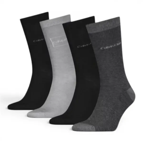 701229430-001-ONE SIZE Šarene muške čarape 4-pack poklon set – Calvin Klein