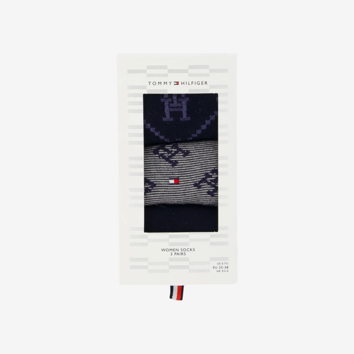 701229863-001 Tommy Hilfiger ženske čarape Women Sock Monogram Giftbox 3P