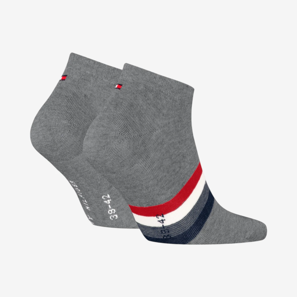 701232467-002 Tommy Hilfiger muške čarape Men Sneaker Hilfiger Tab 2P grey melange