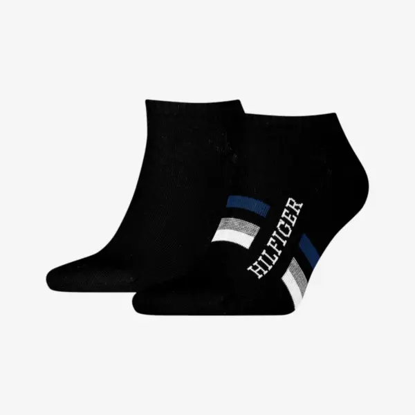 Tommy Hilfiger muške čarape Men Sneaker Hilfiger Tab 2P black