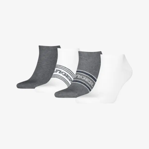 Tommy Hilfiger muške čarape Men Sneaker Giftbox 4 para white grey