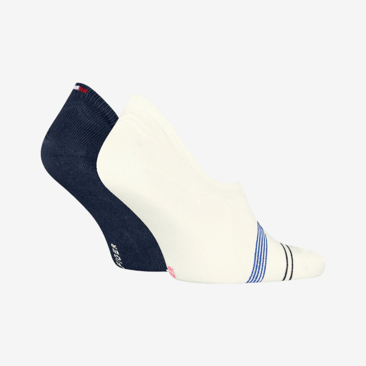 701232732-002 Tommy Hilfiger muške čarape Men Footie HC 2P Fancy Breton white navy