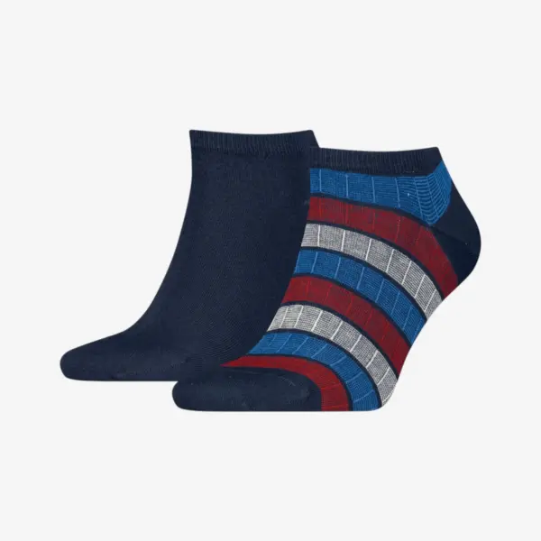 Tommy Hilfiger muške čarape Men Sock 2P navy grey burgundy