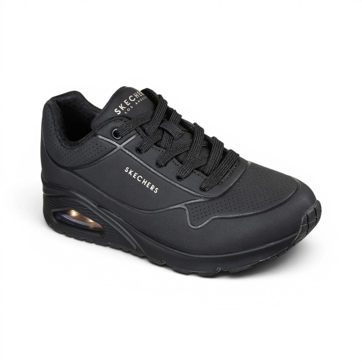 73690-BBK Crne ženske tenisice Uno – Skechers