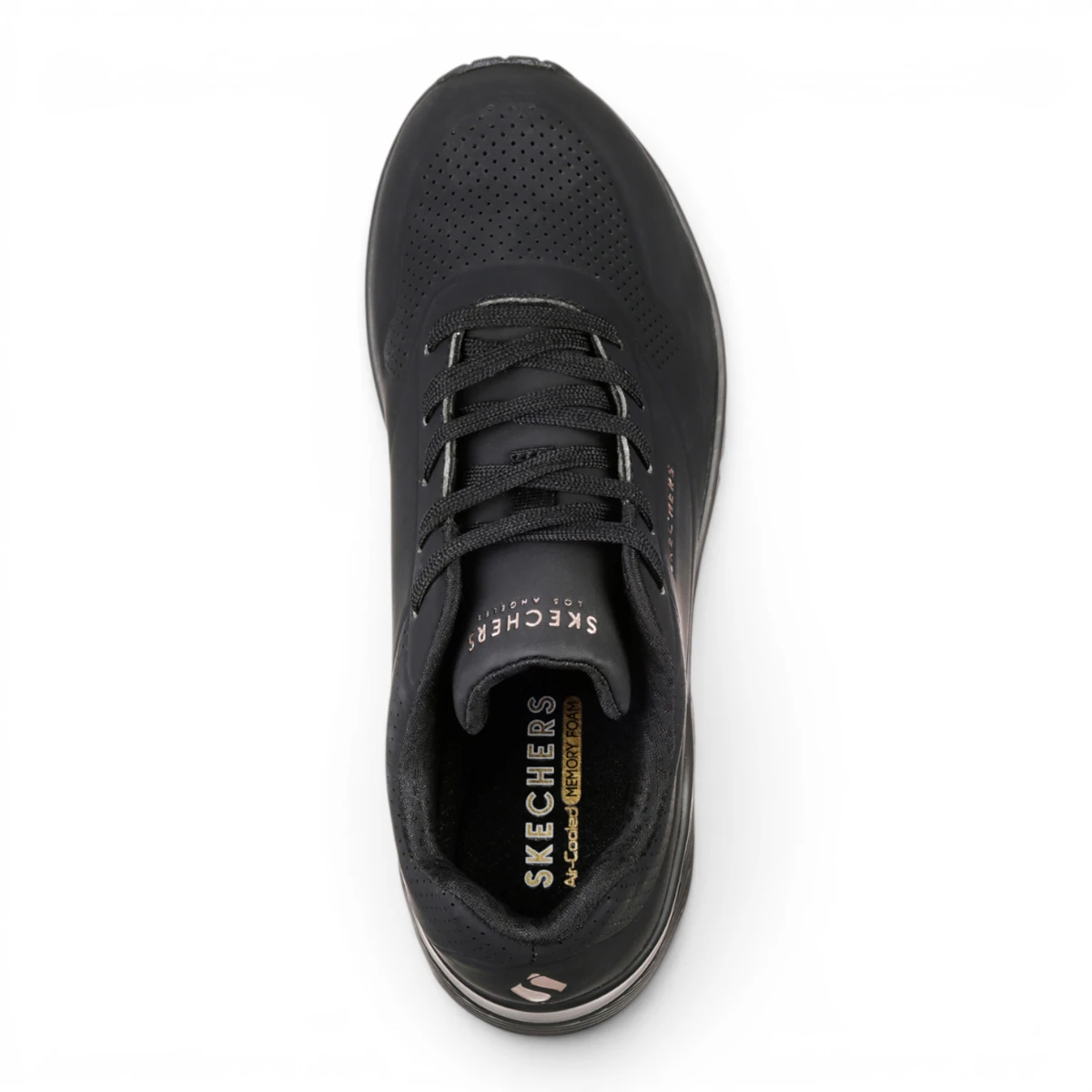 73690-BBK Crne ženske tenisice Uno – Skechers