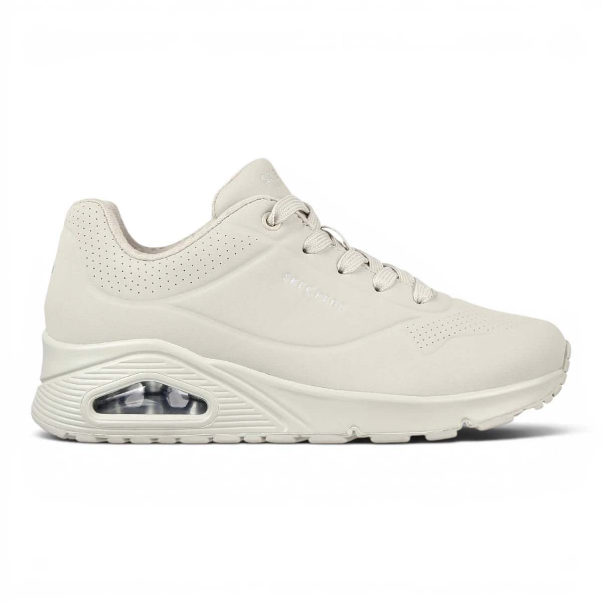 73690-OFWT Bež ženske tenisice Uno Stand On Air – Skechers