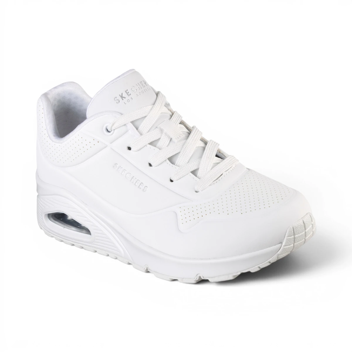 73690-W Bijele ženske tenisice Uno – Skechers