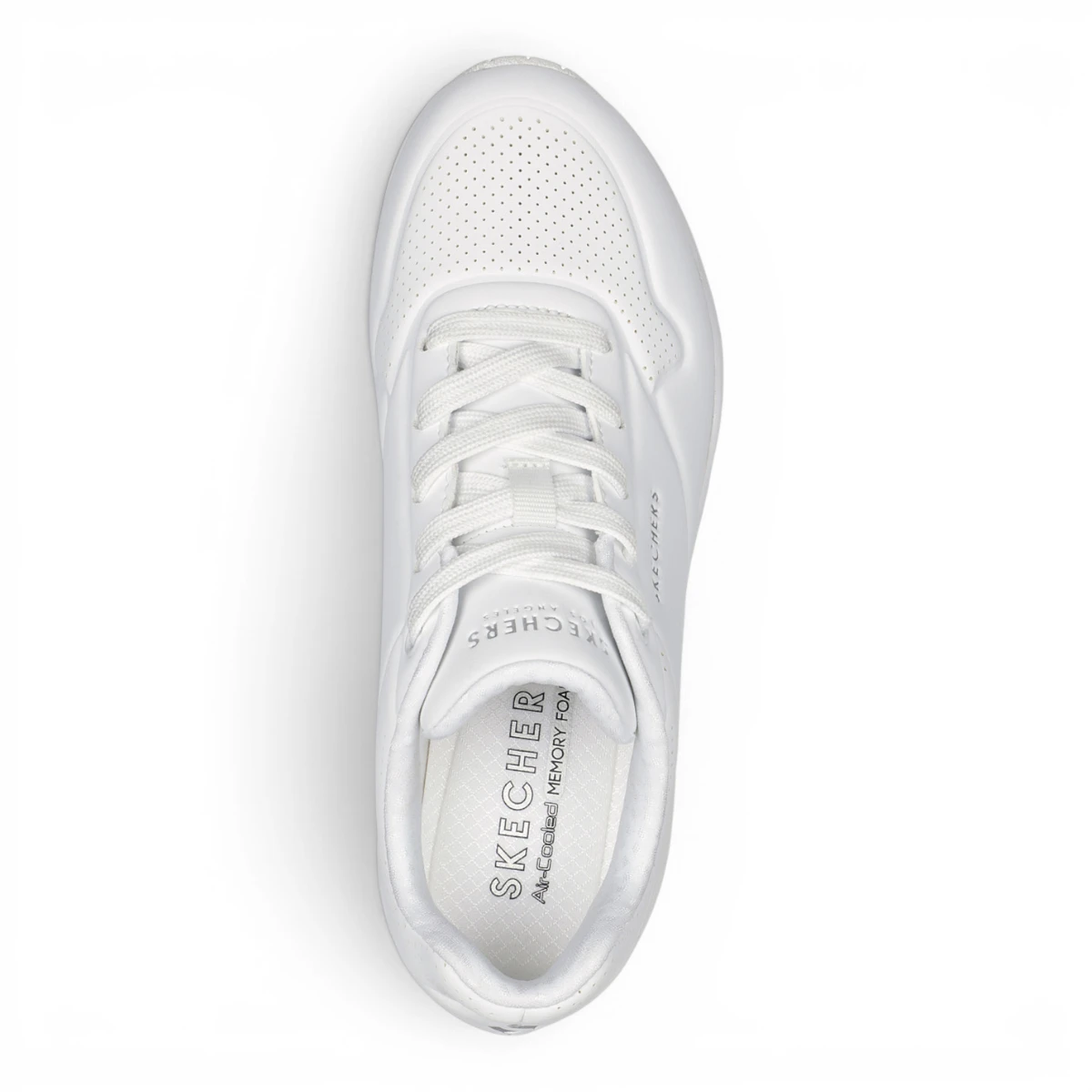 73690-W Bijele ženske tenisice Uno – Skechers