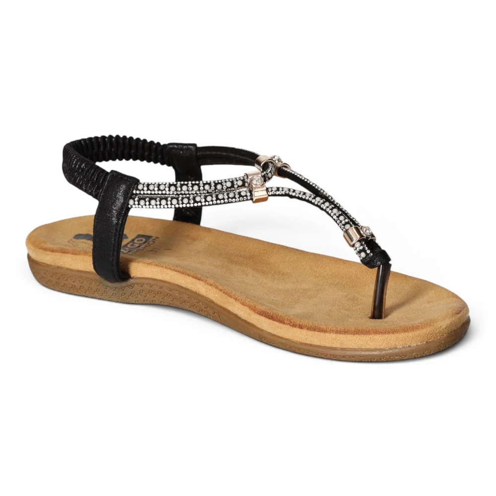 8018811-009 2GO Fashion Ženska sandala Schwarz