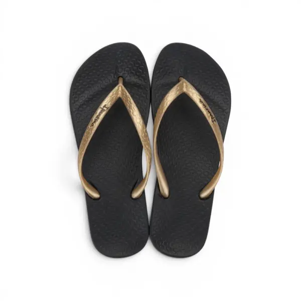 81030-BC706 Ipanema anatomica tan fem black/gold