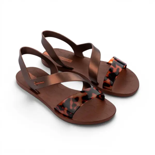 Ipanema Vibe Sandal Fem Ženske Sandale Smeđe