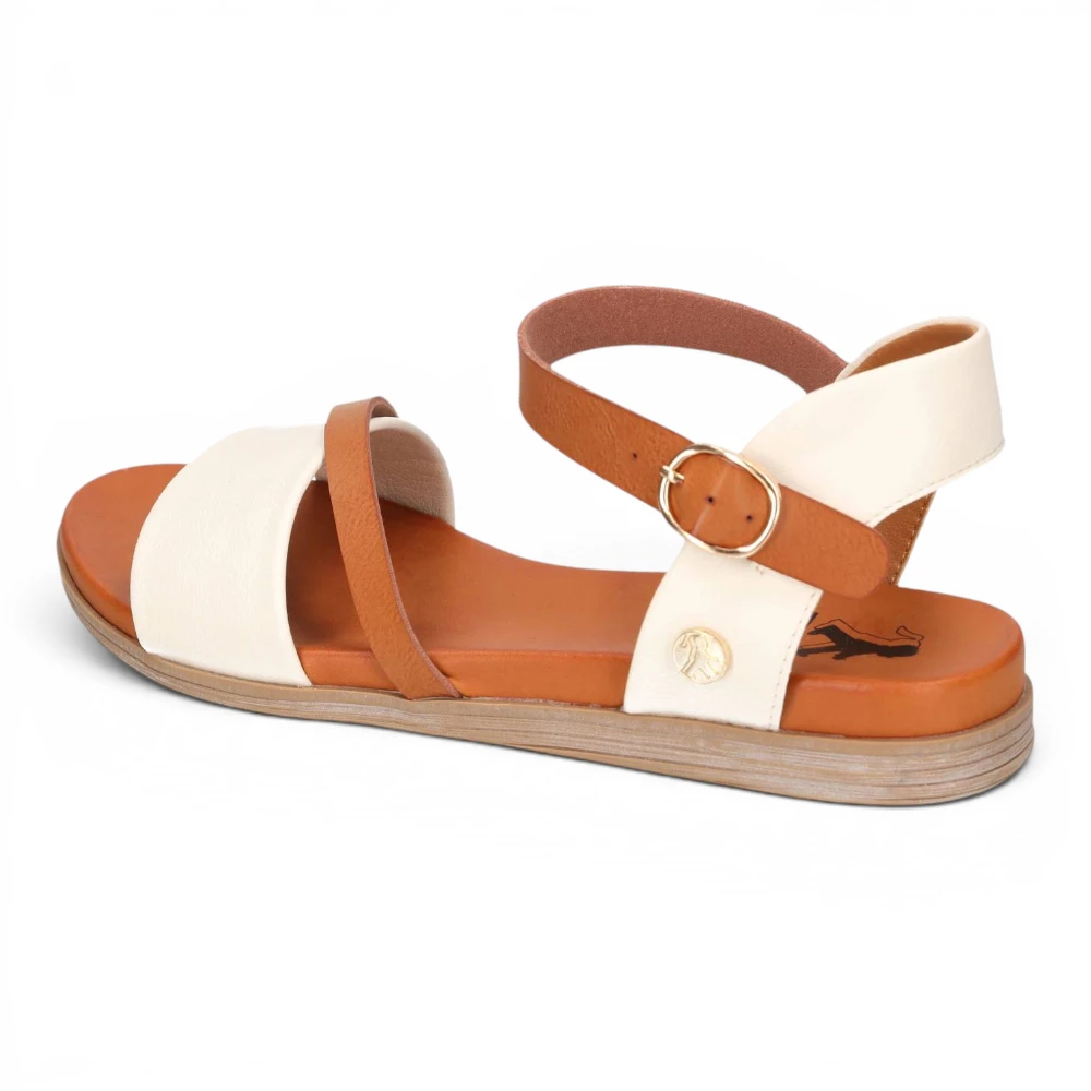 8274801-100 2GO Fashion Ženska sandala – Cremeweiss/Offwhite