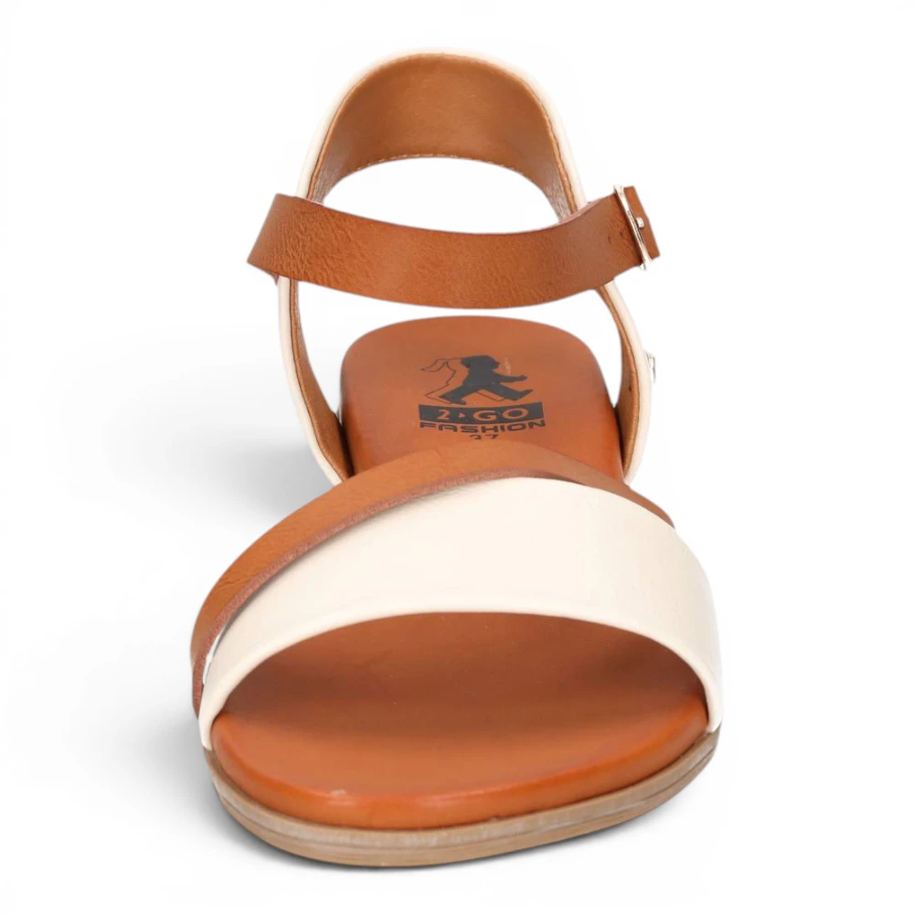 8274801-100 2GO Fashion Ženska sandala – Cremeweiss/Offwhite