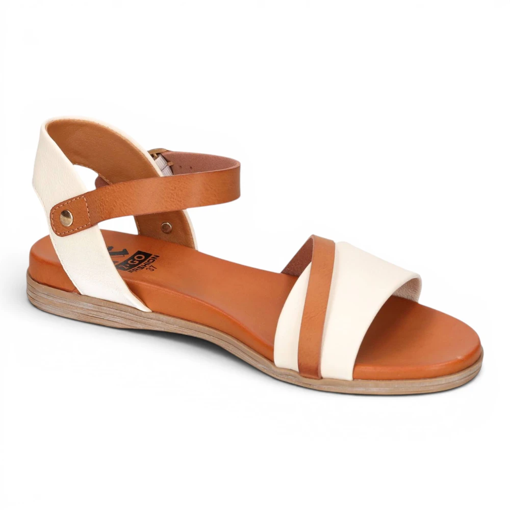 8274801-100 2GO Fashion Ženska sandala – Cremeweiss/Offwhite