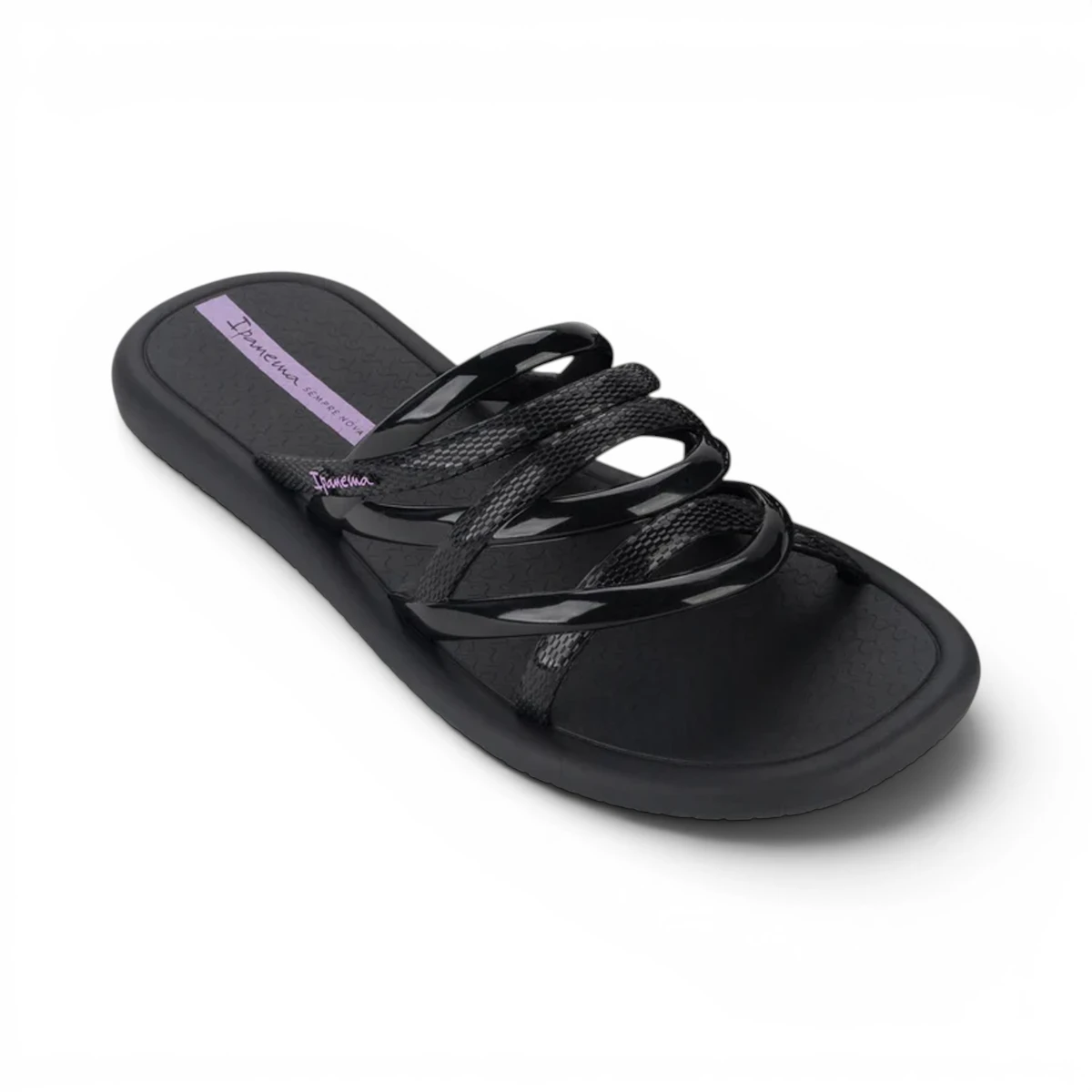83606-AW816 IPANEMA MEU SOL SLIDE FEM BLACK/LILAC