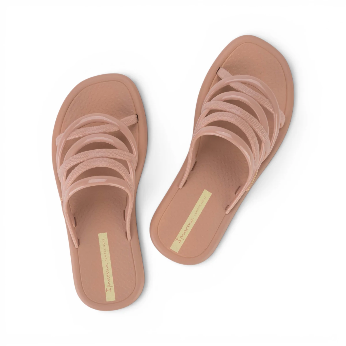 83606-AW818 IPANEMA MEU SOL SLIDE FEM LIGHT PINK/YELLOW