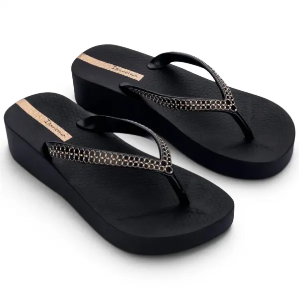 83750-BP367 Ipanema mesh xi plat fem black/gold