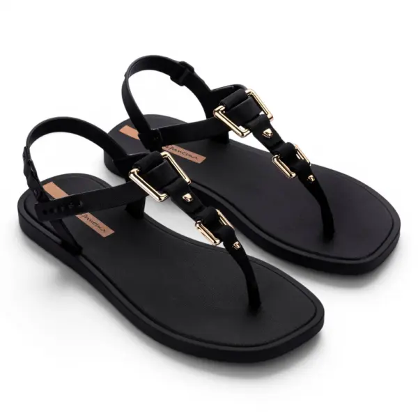 83766-BO410 Ipanema class urbane sandal fem black/gold