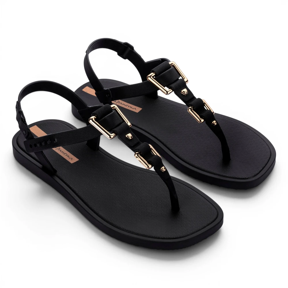 83766-BO410 Ipanema class urbane sandal fem black/gold