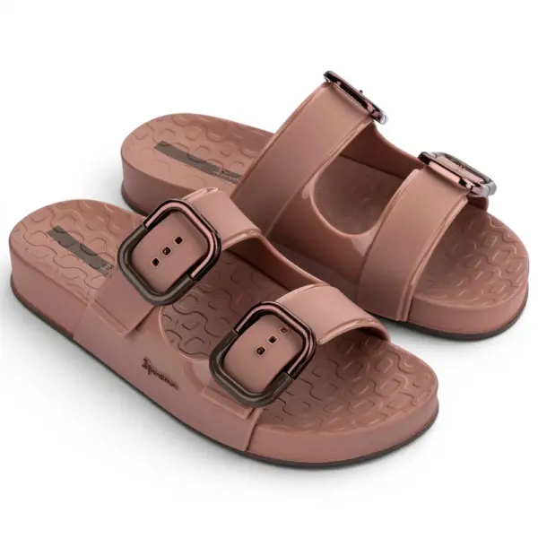83781-BP288 Ipanema shore slide fem brown
