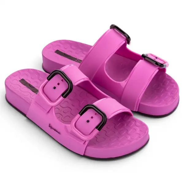 83781-BP294 Ipanema shore slide fem lilac/burgundy