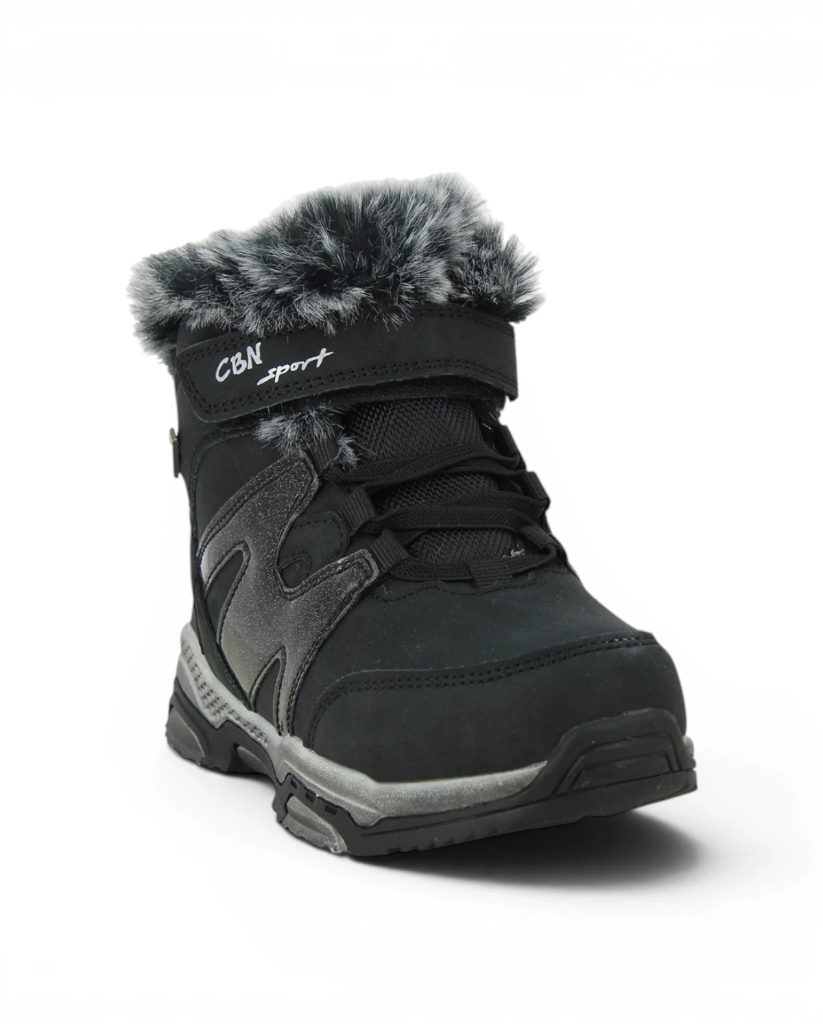 838386-black Crne čizme za djevojčice– Ciciban