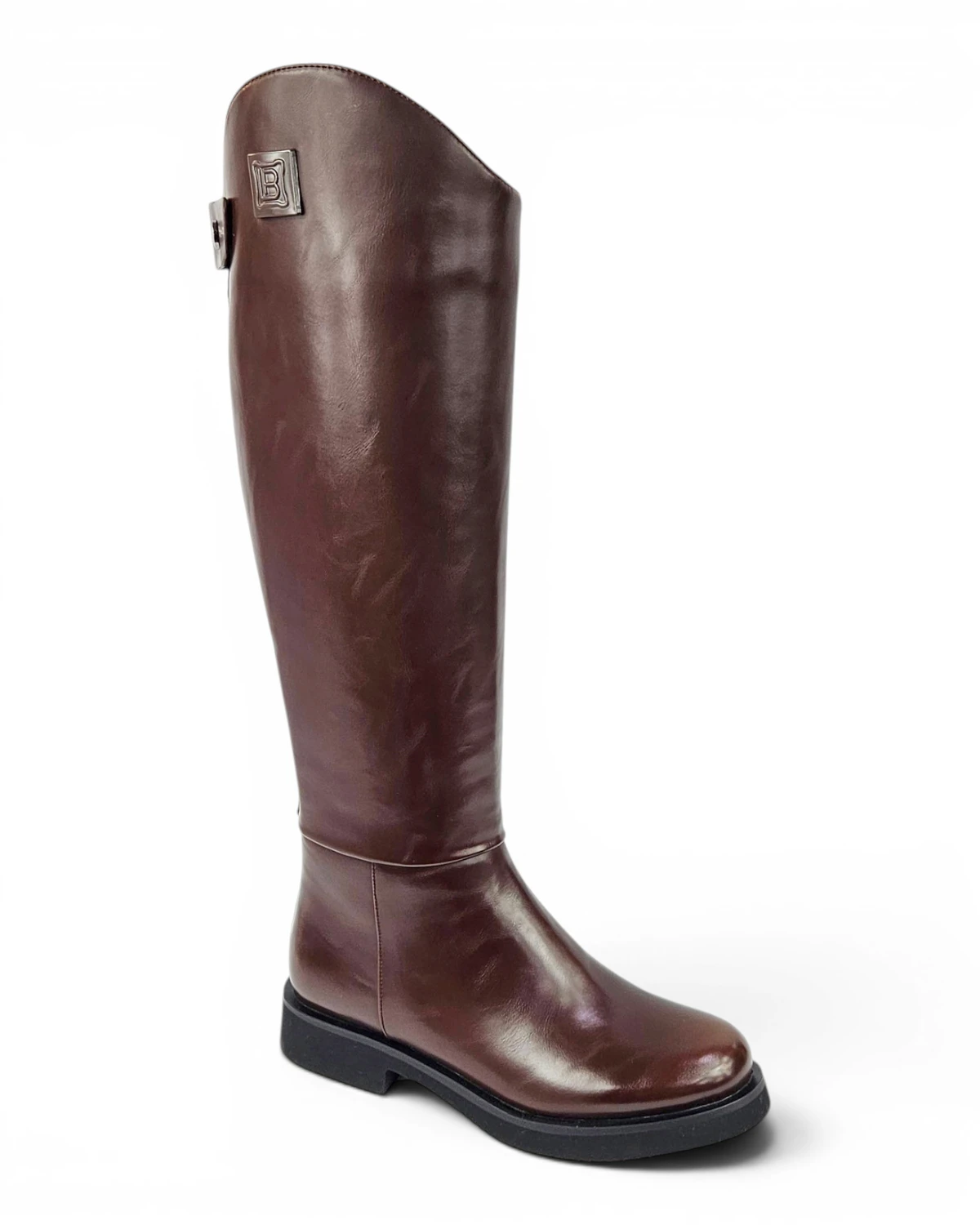 8776-MOGANO Laura Biagiotti boot BRUSHED MOGANO