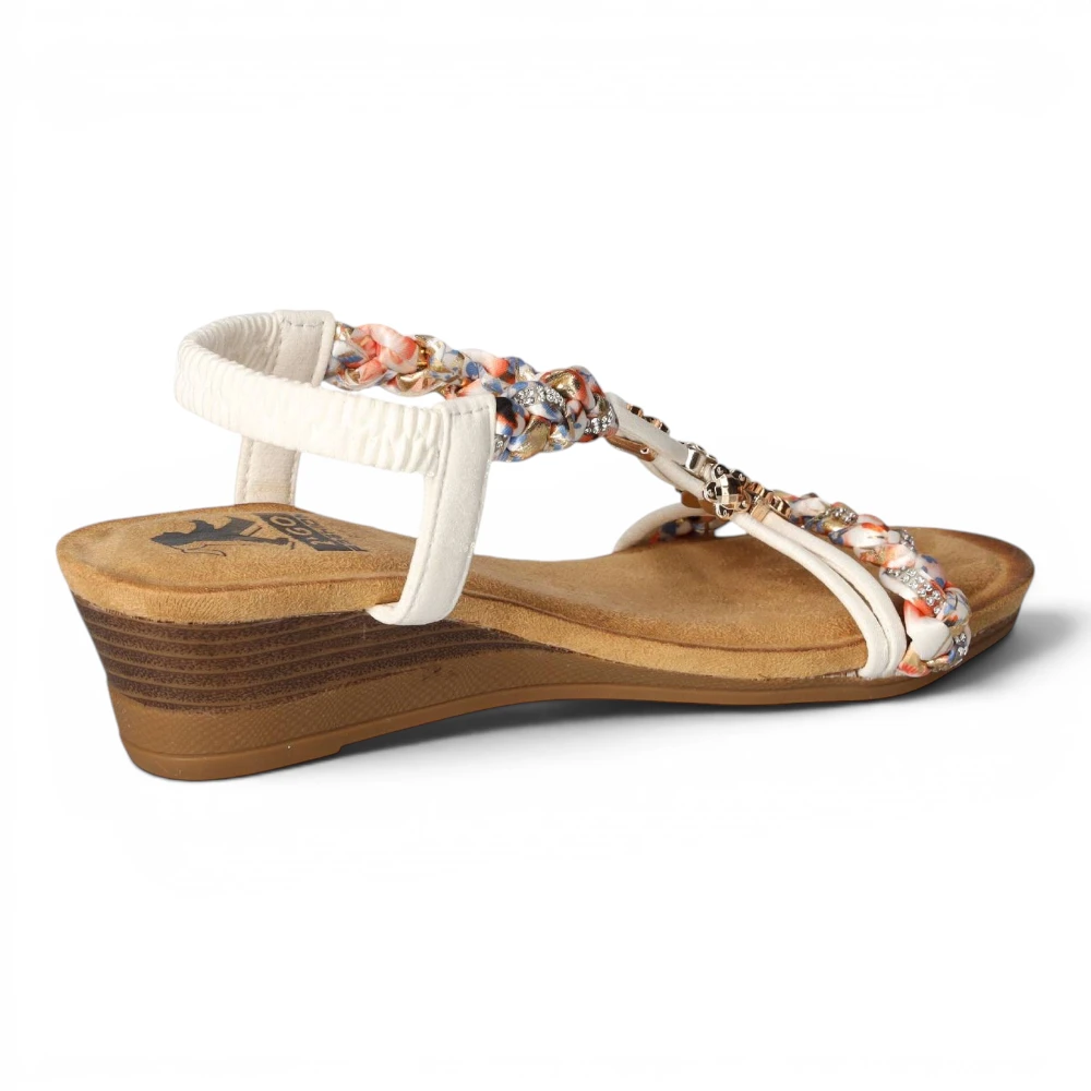 8910808-001 Bijele sandale Fashion- 2GO
