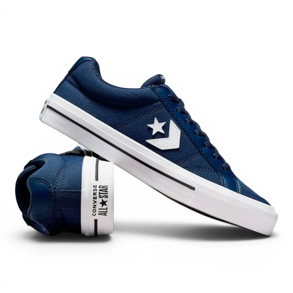 A12528C Converse Tenisice Unisex Sport Casual Navy Blue