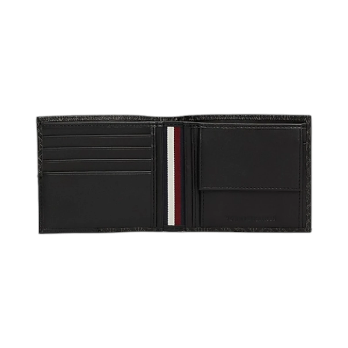 AM0AM12787-BDS TOMMY HILFIGER TH MONOGRAM CC AND COIN MUSKI KOZNI NOVCANIK CRNI
