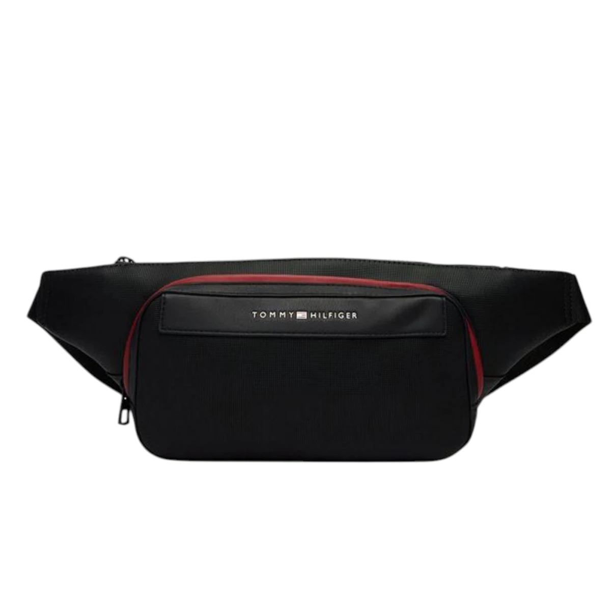 AM0AM14159-BDS-001 TOMMY HILFIGER TH FOUNDATION BUMBAG MUSKA TORBICA OKO STRUKA CRNA