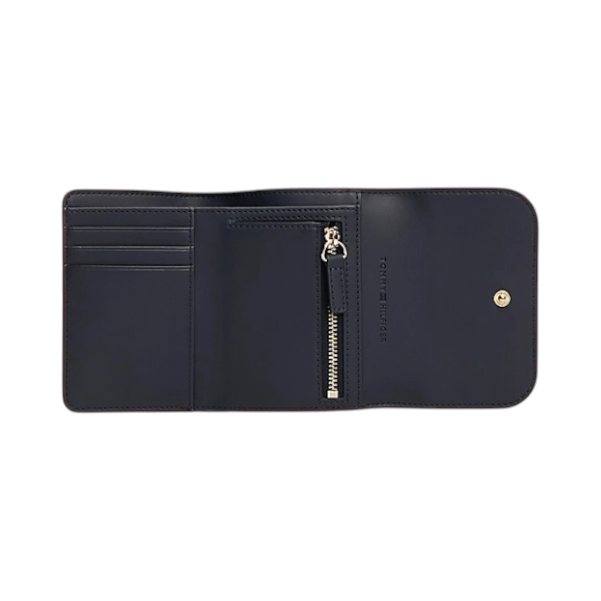 AW0AW16579-XJS-OS TOMMY HILFIGER TH HERITAGE MED FLAP ZENSKI NOVCANIK CRVENI NA PREKLOP ROUGE