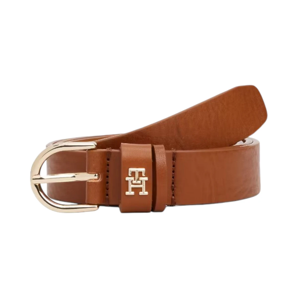 AW0AW16836-GB8 TOMMY HILFIGER ESSENTIAL EFFORTLESS 25 ZENSKI KOZNI REMEN SMEDJI MONOGRAM KOPCA