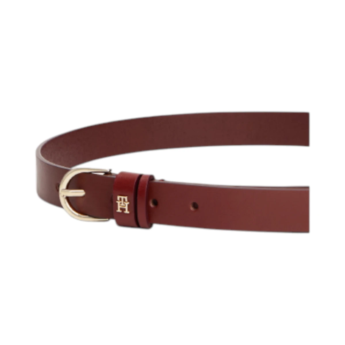 AW0AW16836-VLP TOMMY HILFIGER ESSENTIAL EFFORTLESS 25 ZENSKI KOZNI REMEN ROZI MONOGRAM KOPCA