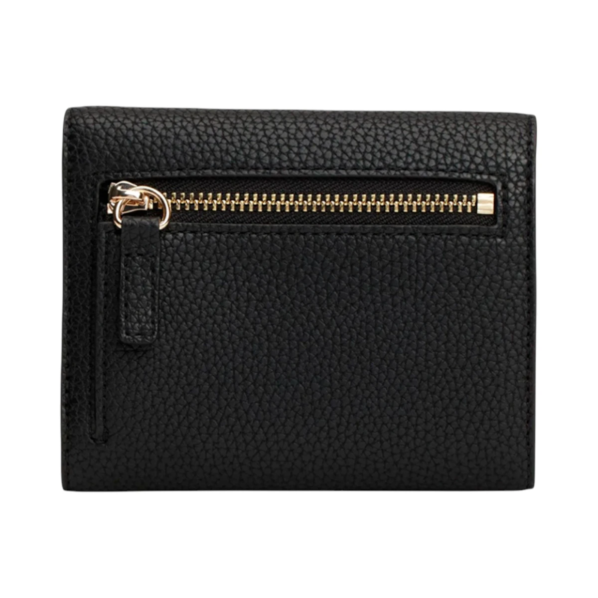 AW0AW17039-BDS TOMMY HILFIGER HER TRIFOLD WALLET ZENSKI KOZNI NOVCANIK CRNI NA TRI PREKLOPA MONOGRAM