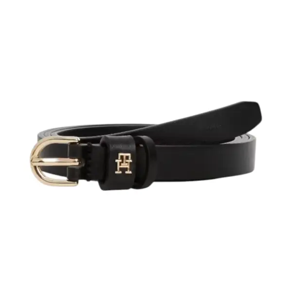 Tommy Hilfiger ženski kožni remen Essential Effortless 15 AW0AW17246-BDS-Crna